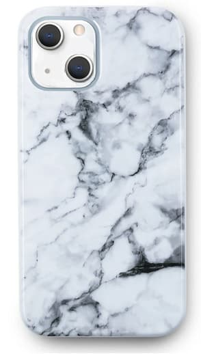 iPhone 13 Mini Skal - Marmor Vit