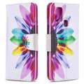 Miniatyrbillede 2 af 4: Plånboksfodral Samsung Galaxy A21s – Färgglad Blomma