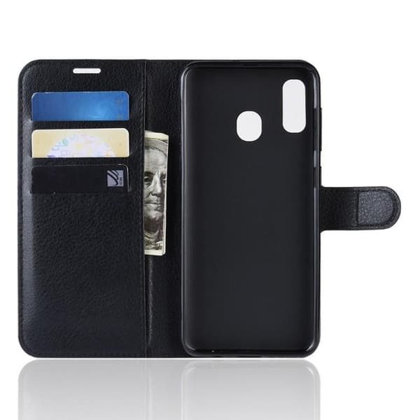 Plånboksfodral Huawei Y6 2019 - Svart