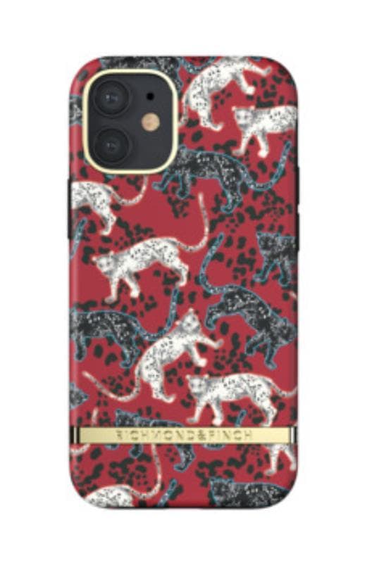 Richmond & Finch Skal iPhone 12 Mini - Samba Red Leopard