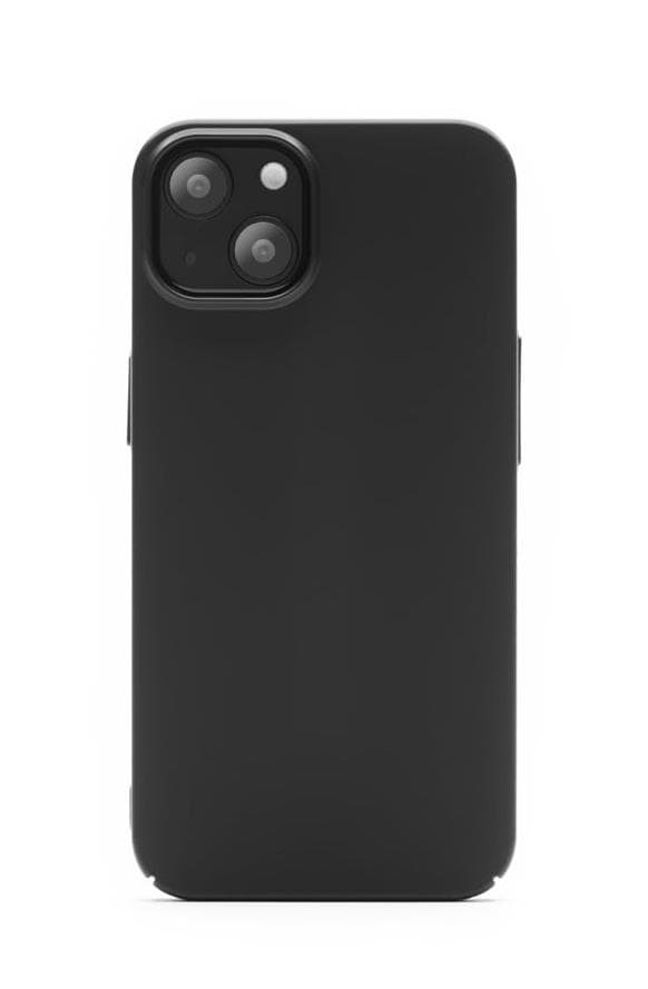 iPhone 13 Mini Tunt Gummibelagt Mattsvart Tunt Basic™