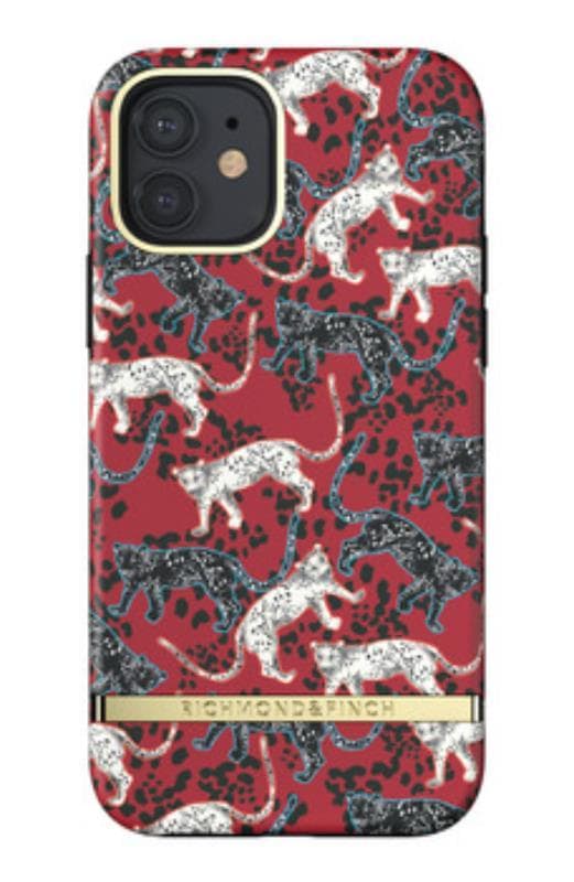 Richmond & Finch Skal iPhone 12 / 12 Pro - Samba Red Leopard