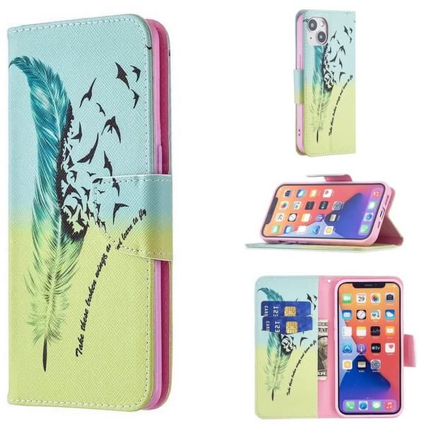 Plånboksfodral iPhone 13 Mini – Take These Broken Wings