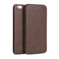 Miniatyrbillede 1 af 2: iPhone 6 / 6s - Eco-Läder Toppkvalitet Slim Flip Case - Brun