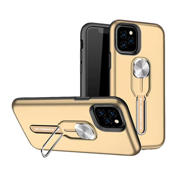 iPhone 12 Pro - Exklusivt Stötdämpande Skal med Hållare