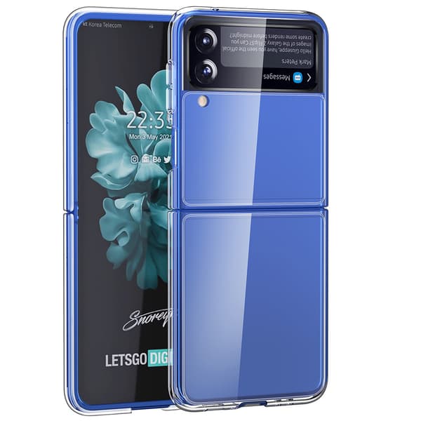 Samsung Galaxy Z Flip 3 - Skyddande Stilrent Floveme Skal