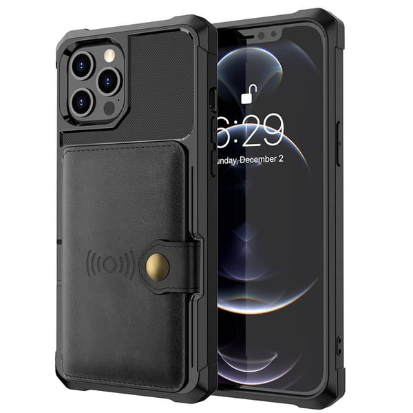 Stilsäkert Skal med Kortfack - iPhone 13 Pro Max