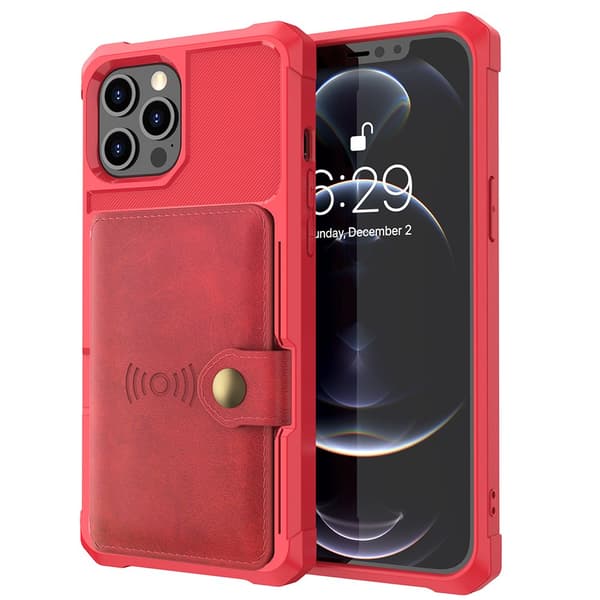 Stilsäkert Skal med Kortfack - iPhone 13 Pro Max