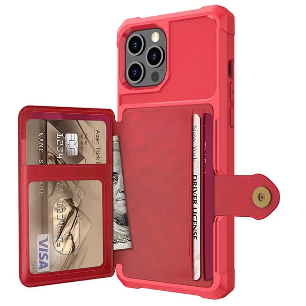 Stilsäkert Skal med Kortfack - iPhone 13 Pro Max
