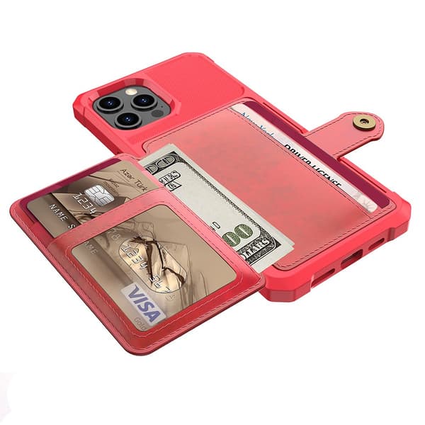 Stilsäkert Skal med Kortfack - iPhone 13 Pro Max