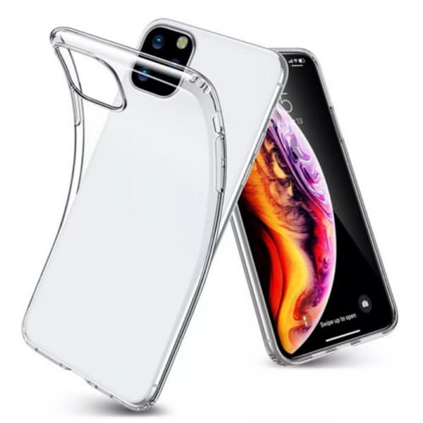 Genomskinligt Slimmat Skal iPhone 11 / 12 / 13 Transparent TPU