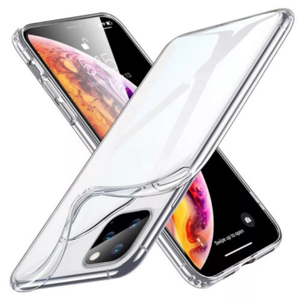 Genomskinligt Slimmat Skal iPhone 11 / 12 / 13 Transparent TPU iPhone 12 Pro Max