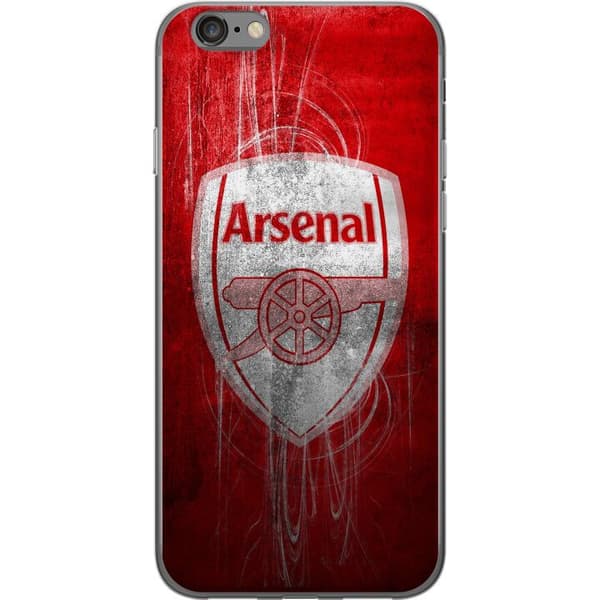 Apple iPhone 6s Gennemsigtig cover Arsenal