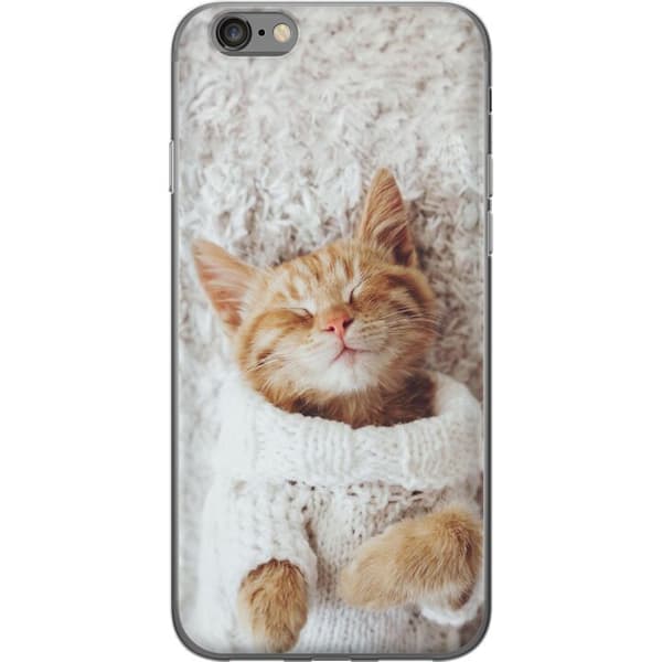 Apple iPhone 6s Gjennomsiktig deksel Katt