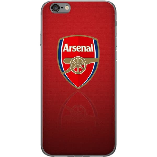 Apple iPhone 6s Gennemsigtig cover Arsenal