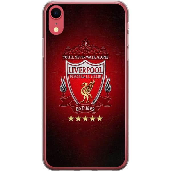 Apple iPhone XR Läpinäkyvä kuori YNWA Liverpool