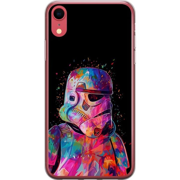 Apple iPhone XR Gennemsigtig cover Star Wars Stormtrooper