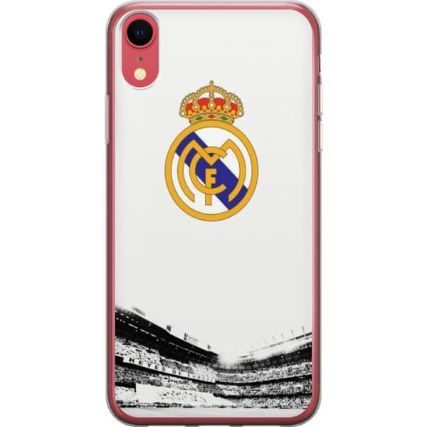 Apple iPhone XR Läpinäkyvä kuori Real Madrid CF