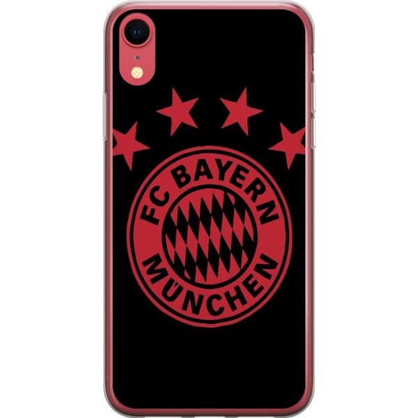 Apple iPhone XR Genomskinligt Skal FC Bayern München
