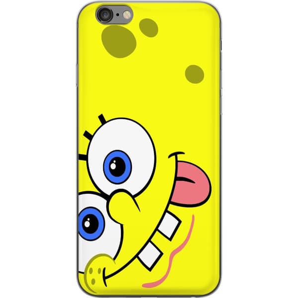 Apple iPhone 6s Plus Läpinäkyvä kuori SpongeBob Fyrkant