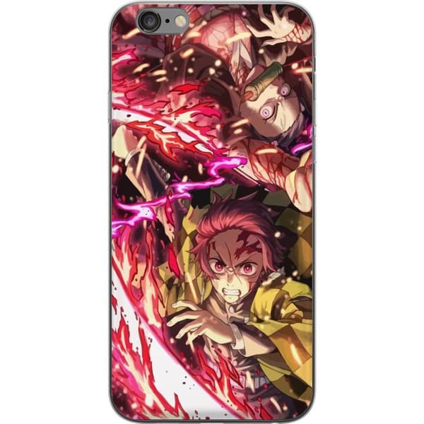 Apple iPhone 6s Plus Genomskinligt Skal Demon Slayer