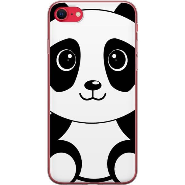 Apple iPhone 7 Gennemsigtig cover Panda