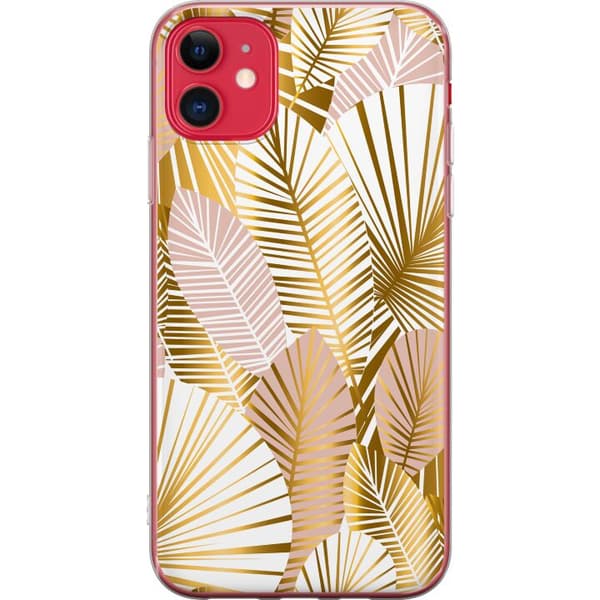 Apple iPhone 11 Genomskinligt Skal Gold