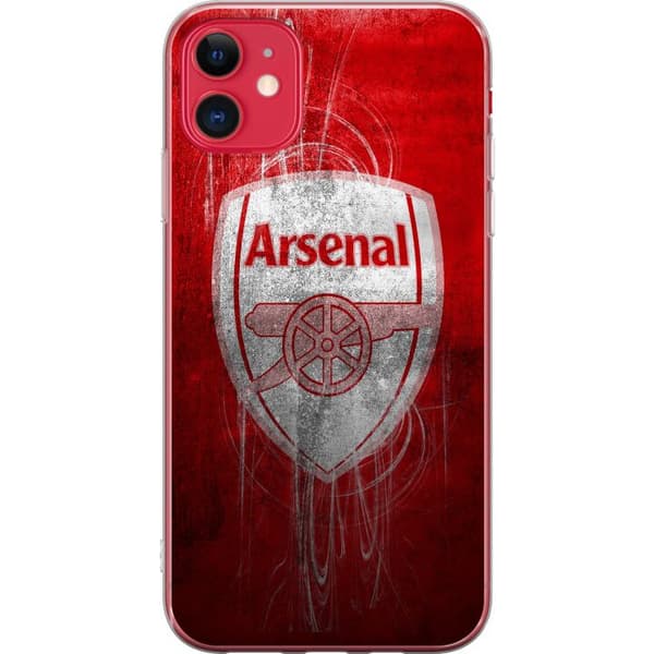 Apple iPhone 11 Läpinäkyvä kuori Arsenal