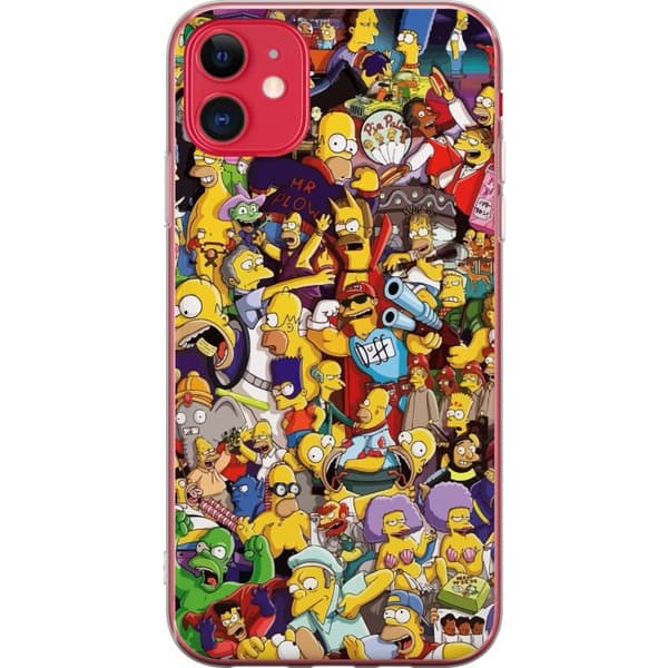 Apple iPhone 11 Gennemsigtig cover Simpsons
