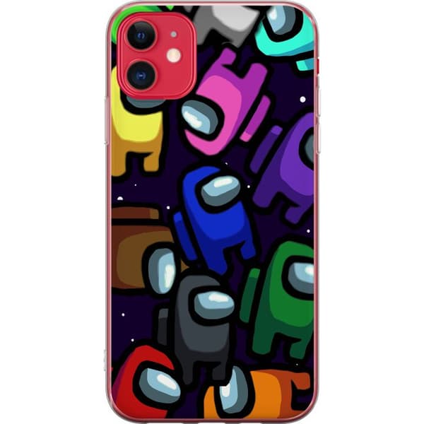 Apple iPhone 11 Läpinäkyvä kuori Among Us