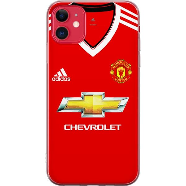Apple iPhone 11 Genomskinligt Skal Manchester United FC