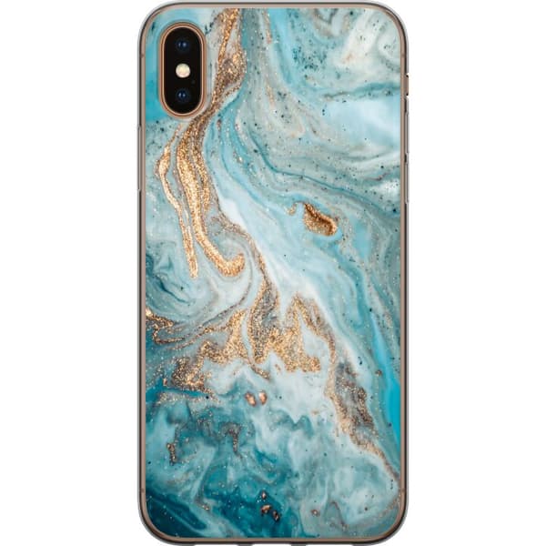 Apple iPhone XS Max Gennemsigtig cover Magisk Marmor