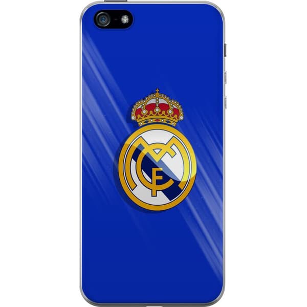 Apple iPhone 5 Gennemsigtig cover Real Madrid CF