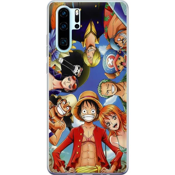 Huawei P30 Pro Genomskinligt Skal Anime