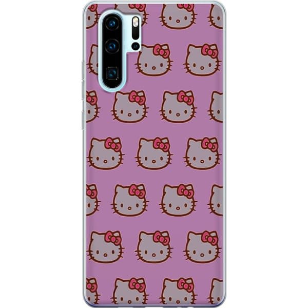 Huawei P30 Pro Genomskinligt Skal Hello Kitty