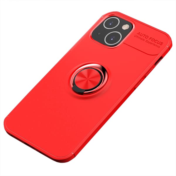Genomtänkt Skal med Ringhållare - iPhone 13
