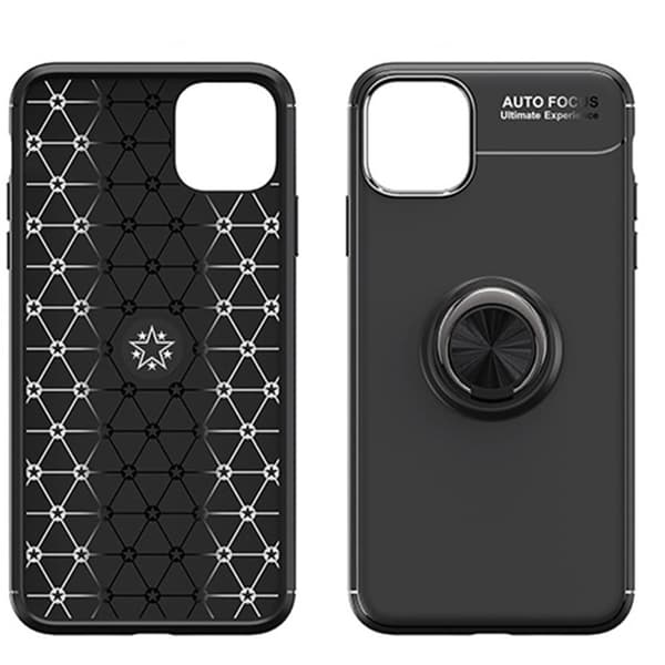 Genomtänkt Skal med Ringhållare - iPhone 13