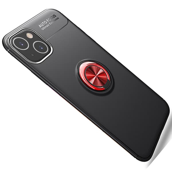 Genomtänkt Skal med Ringhållare - iPhone 13