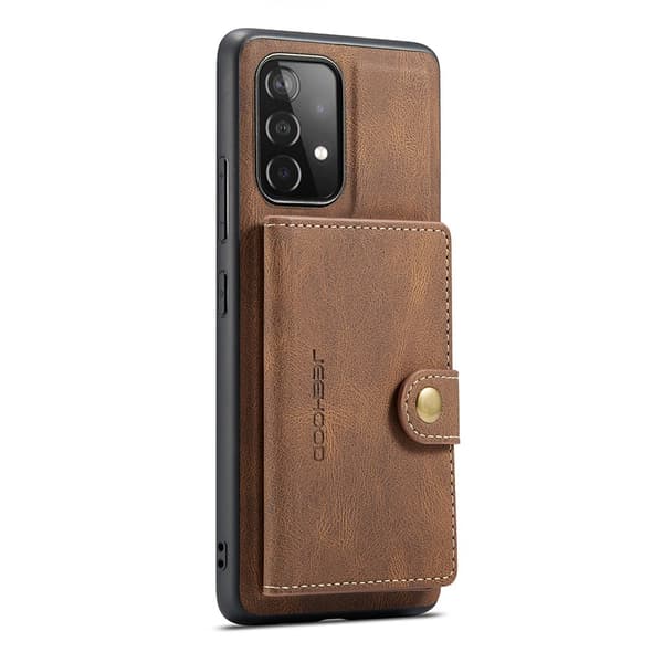 Praktiskt Magnet Skal med Kortfack - Samsung Galaxy A72