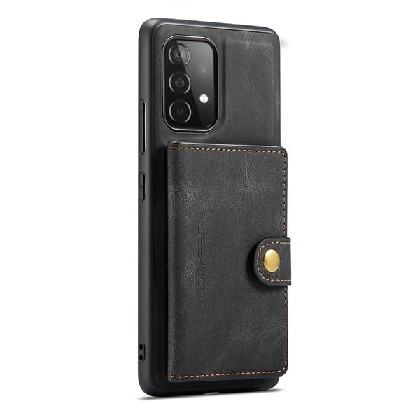 Praktiskt Magnet Skal med Kortfack - Samsung Galaxy A72