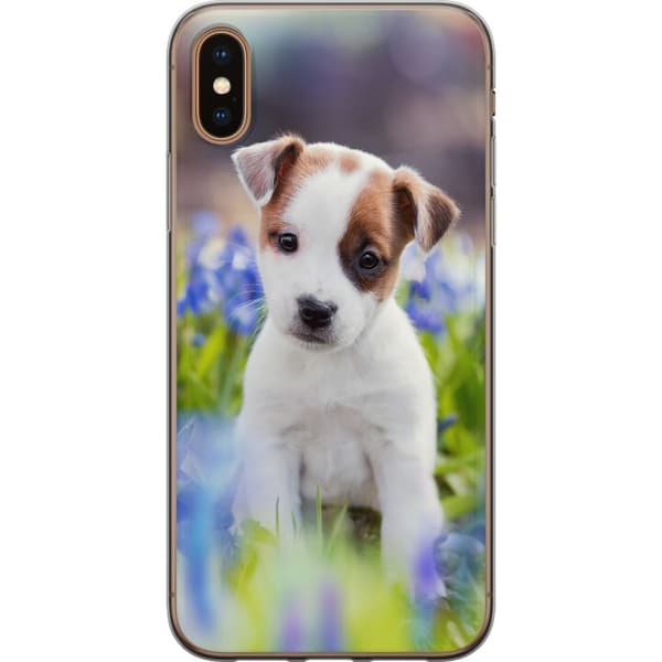 Apple iPhone X Gjennomsiktig deksel Hund