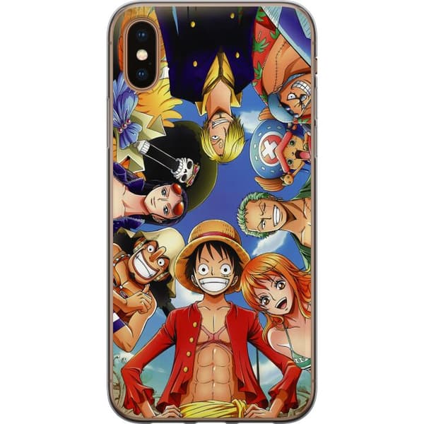 Apple iPhone X Gjennomsiktig deksel Anime