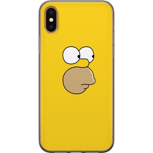 Apple iPhone XS Gjennomsiktig deksel Homer Simpson