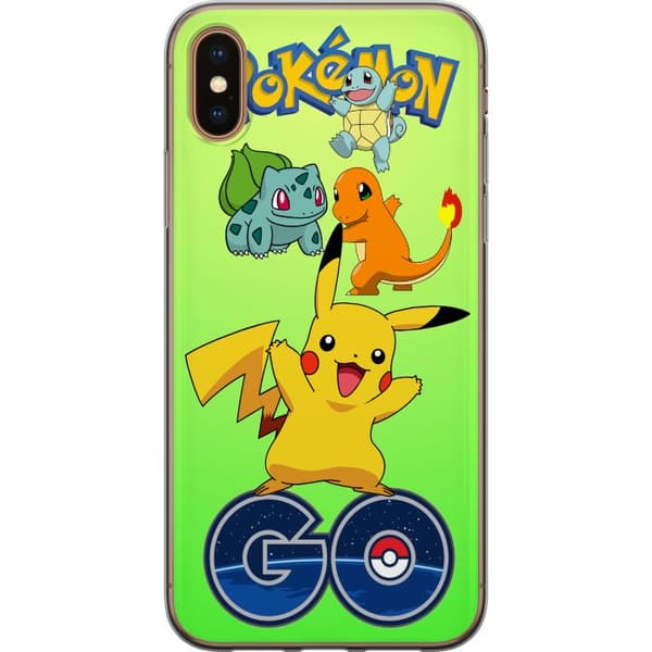 Apple iPhone XS Gjennomsiktig deksel Pokemon