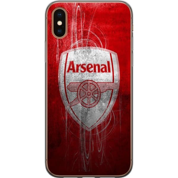 Apple iPhone XS Gjennomsiktig deksel Arsenal