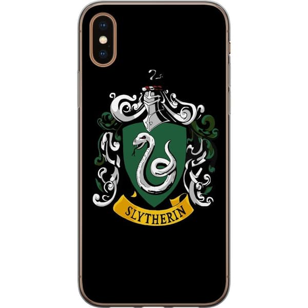Apple iPhone XS Gjennomsiktig deksel Harry Potter - Slytherin