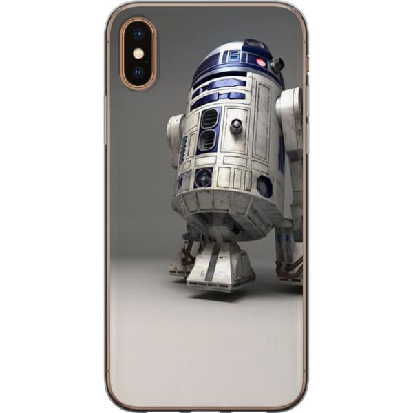 Apple iPhone XS Läpinäkyvä kuori R2D2 Tähtien sota