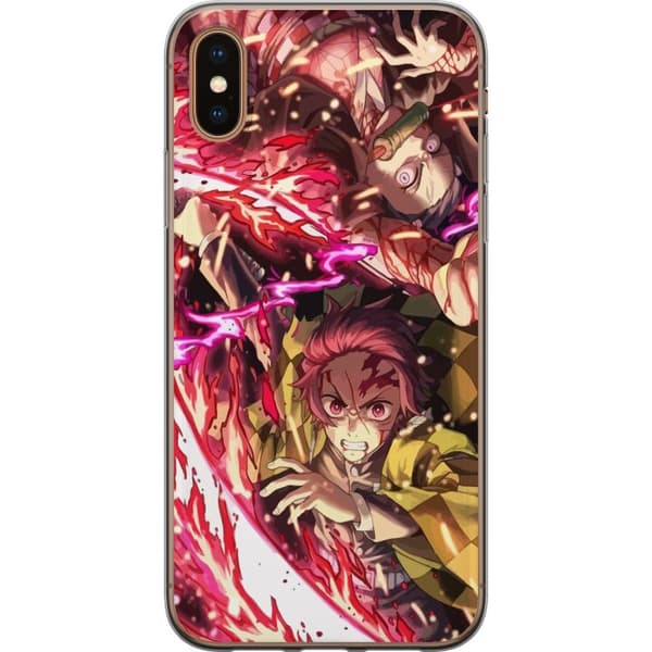 Apple iPhone XS Gjennomsiktig deksel Demon Slayer