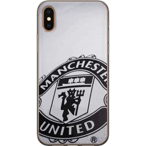 Apple iPhone XS Läpinäkyvä kuori Manchester United FC