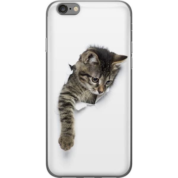 Apple iPhone 6 Genomskinligt Skal Katt